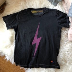 Aviator Nation charcoal/dark grey t shirt